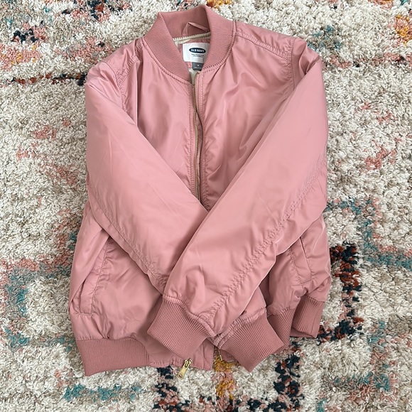 Old Navy Pink Bomber Jacke - Picture 5 of 7
